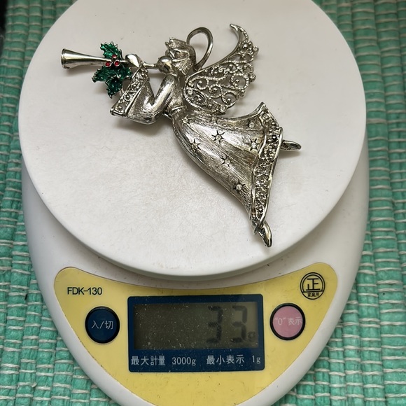 🖤JJ Vtg Angel brooch - Picture 12 of 13
